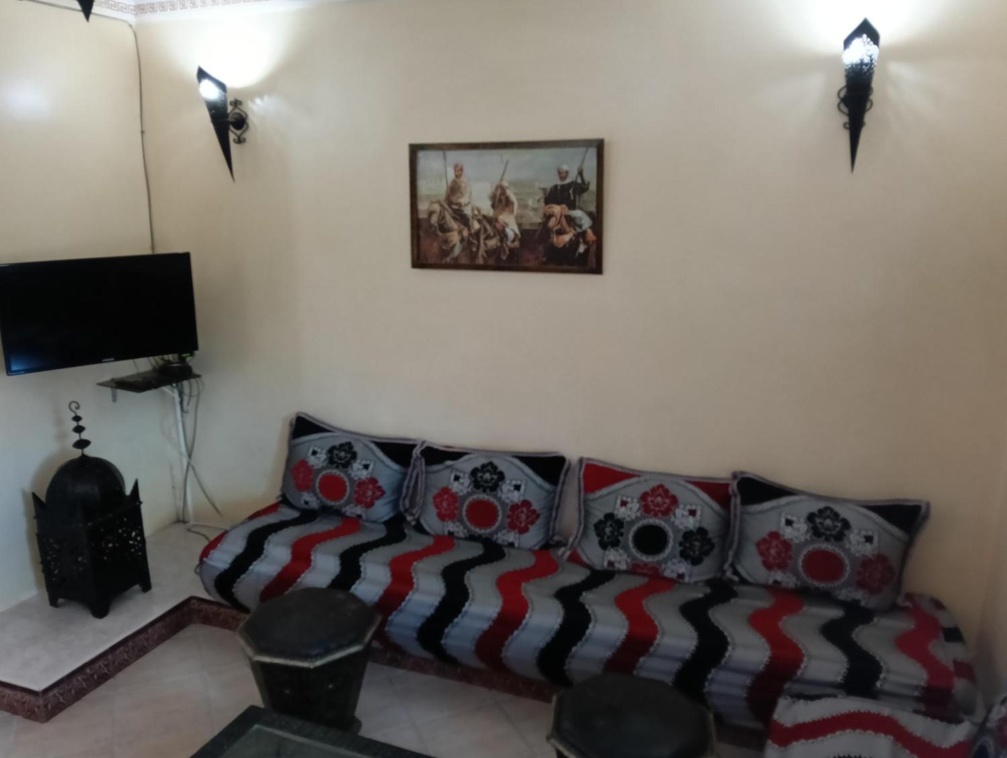 Charmant Appartement Dans Un Quartier Chic Et Calme Marrakesz Zewnętrze zdjęcie